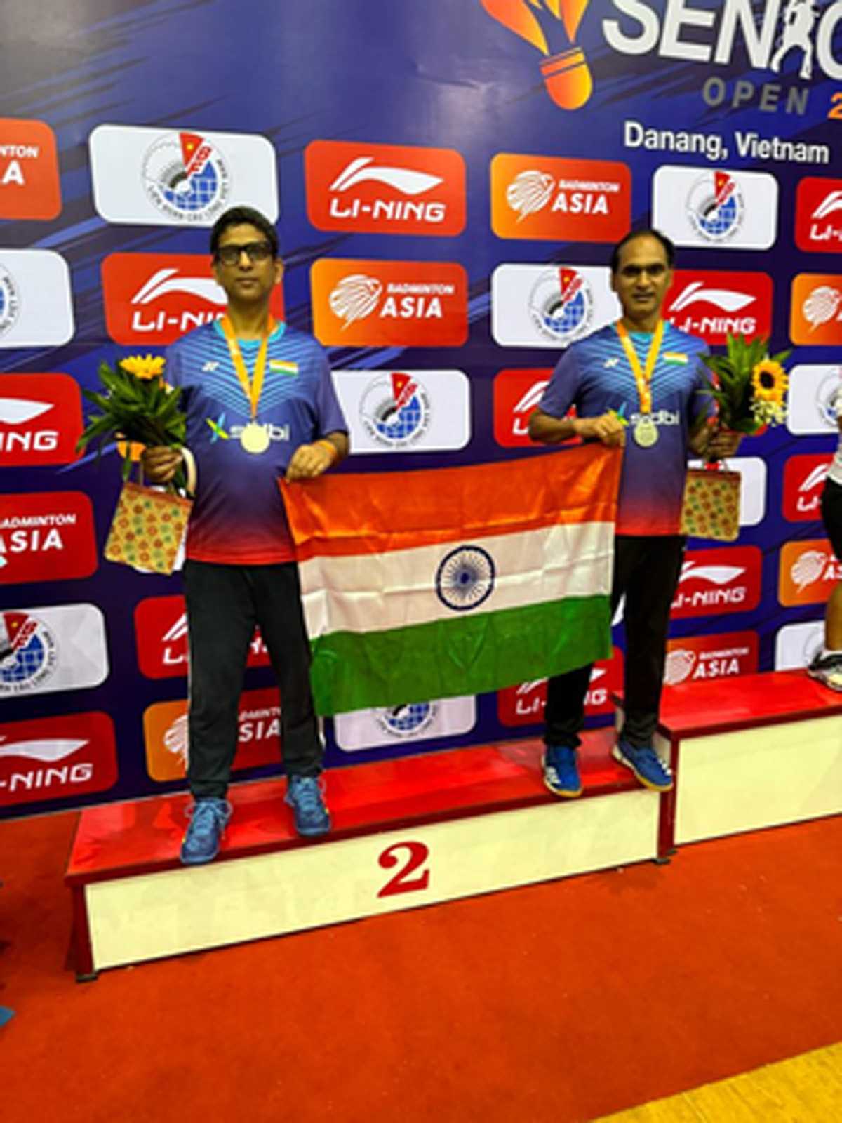 राजेश सिंह और अजय माथुर ने बैडमिंटन एशिया सीनियर ओपन में जीता सिल्वर मेडल